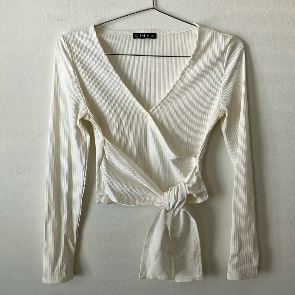 Wrap Crop Tee